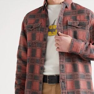 RALPH LAUREN RRL Men's Faded Southwestern Shirt/Flannel